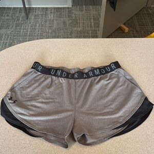 Under Armour Women's Athletic Gray Shorts